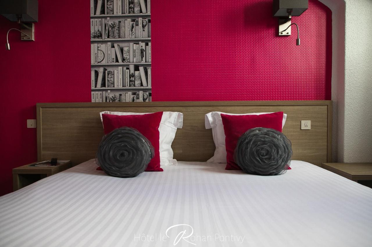 Hotel Le Rohan Charme Et Caractere Pontivy Esterno foto