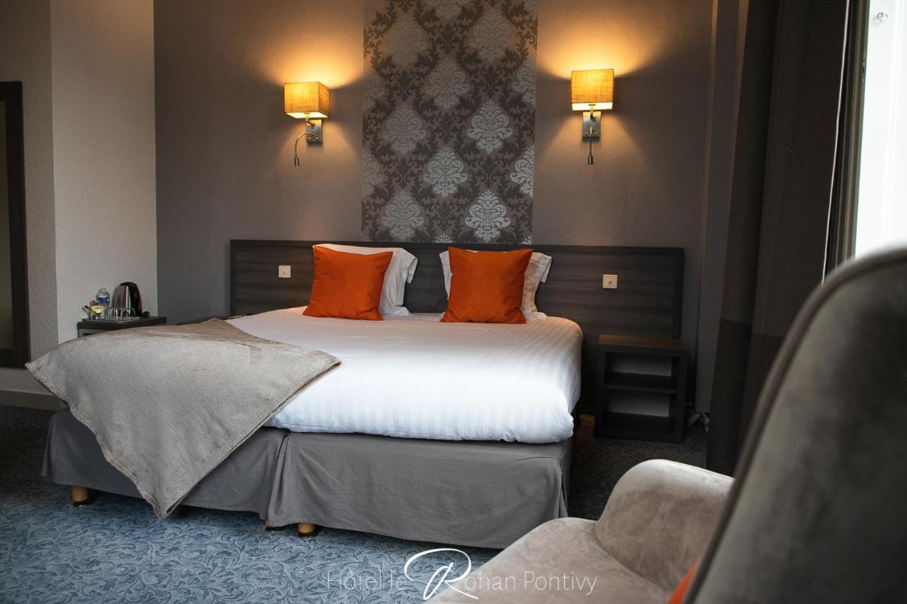 Hotel Le Rohan Charme Et Caractere Pontivy Esterno foto