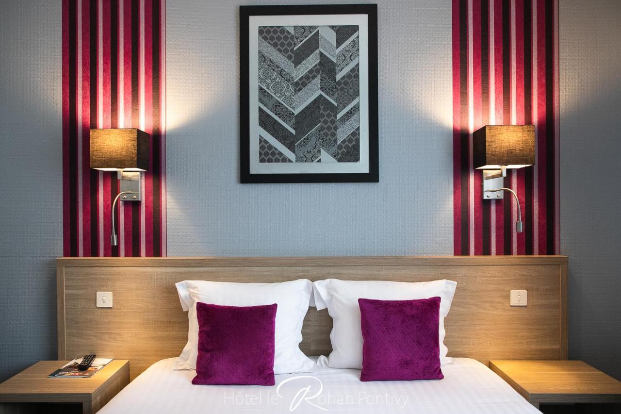Hotel Le Rohan Charme Et Caractere Pontivy Esterno foto