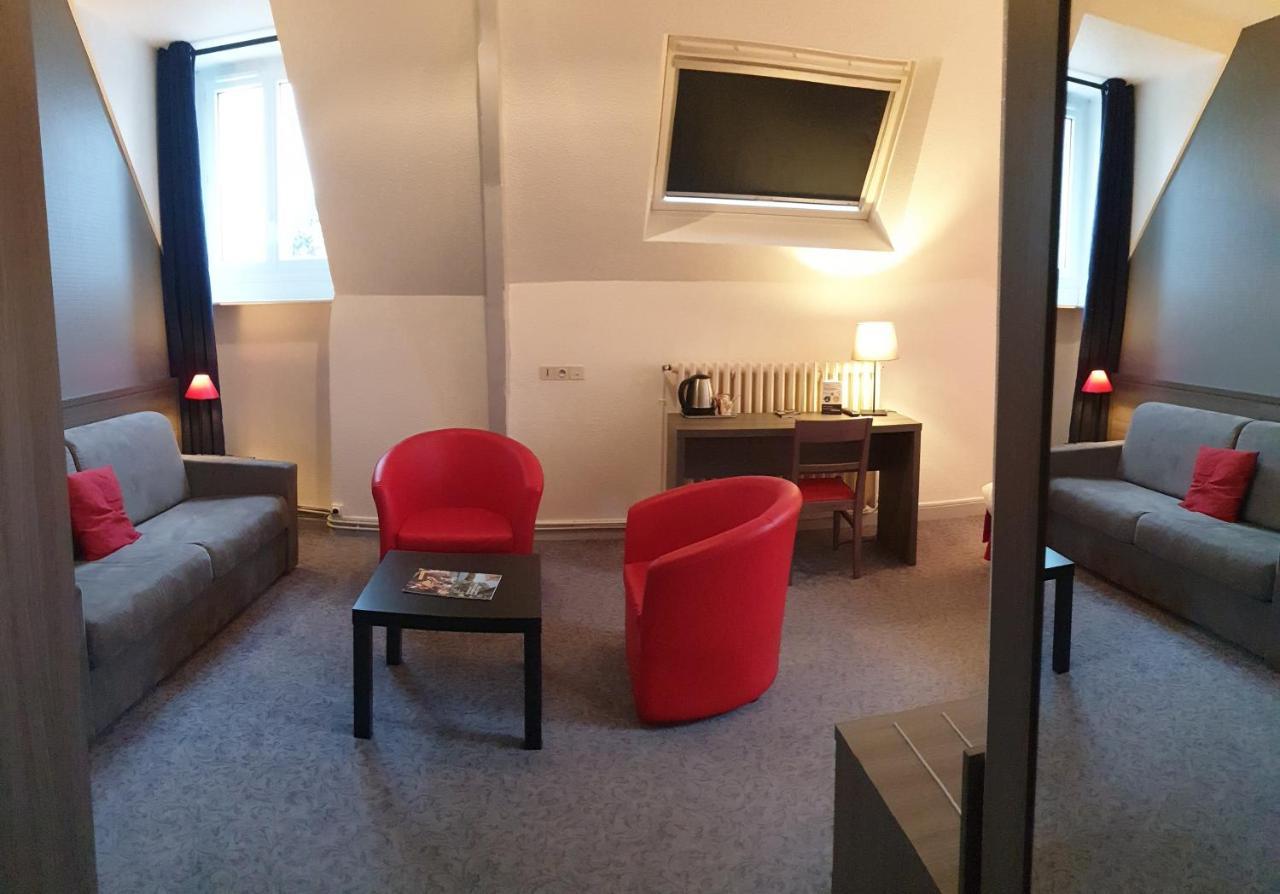 Hotel Le Rohan Charme Et Caractere Pontivy Esterno foto