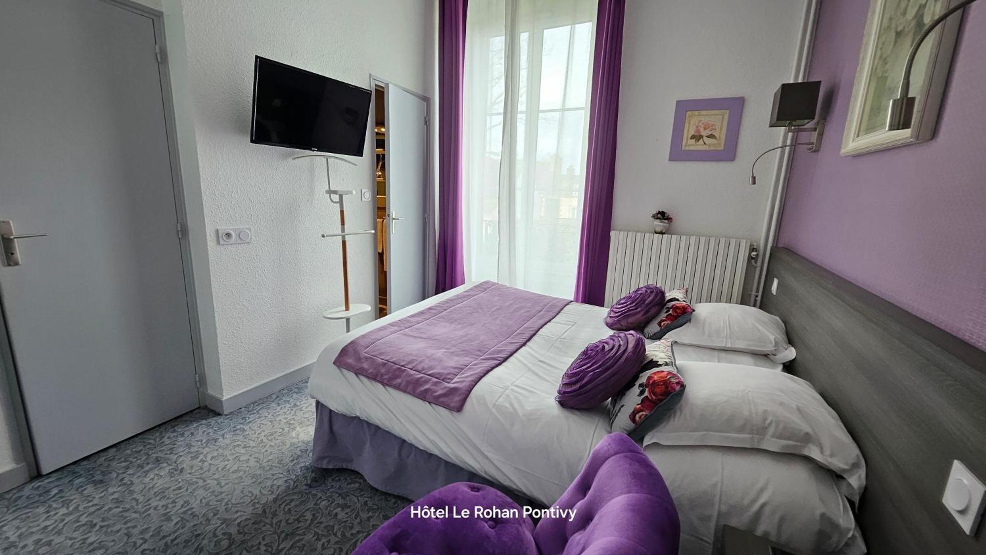 Hotel Le Rohan Charme Et Caractere Pontivy Esterno foto