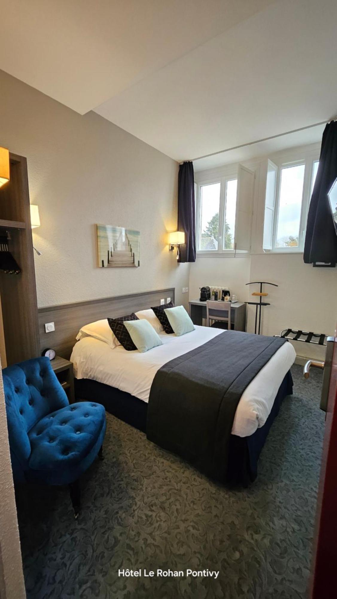 Hotel Le Rohan Charme Et Caractere Pontivy Esterno foto
