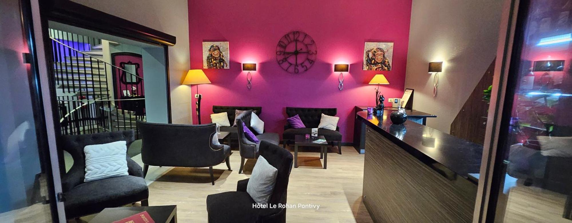 Hotel Le Rohan Charme Et Caractere Pontivy Esterno foto
