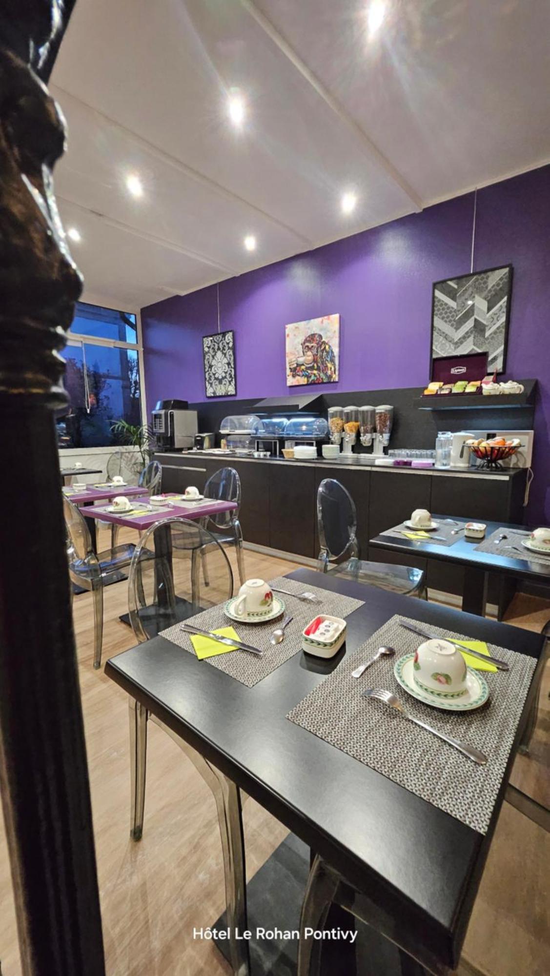 Hotel Le Rohan Charme Et Caractere Pontivy Esterno foto