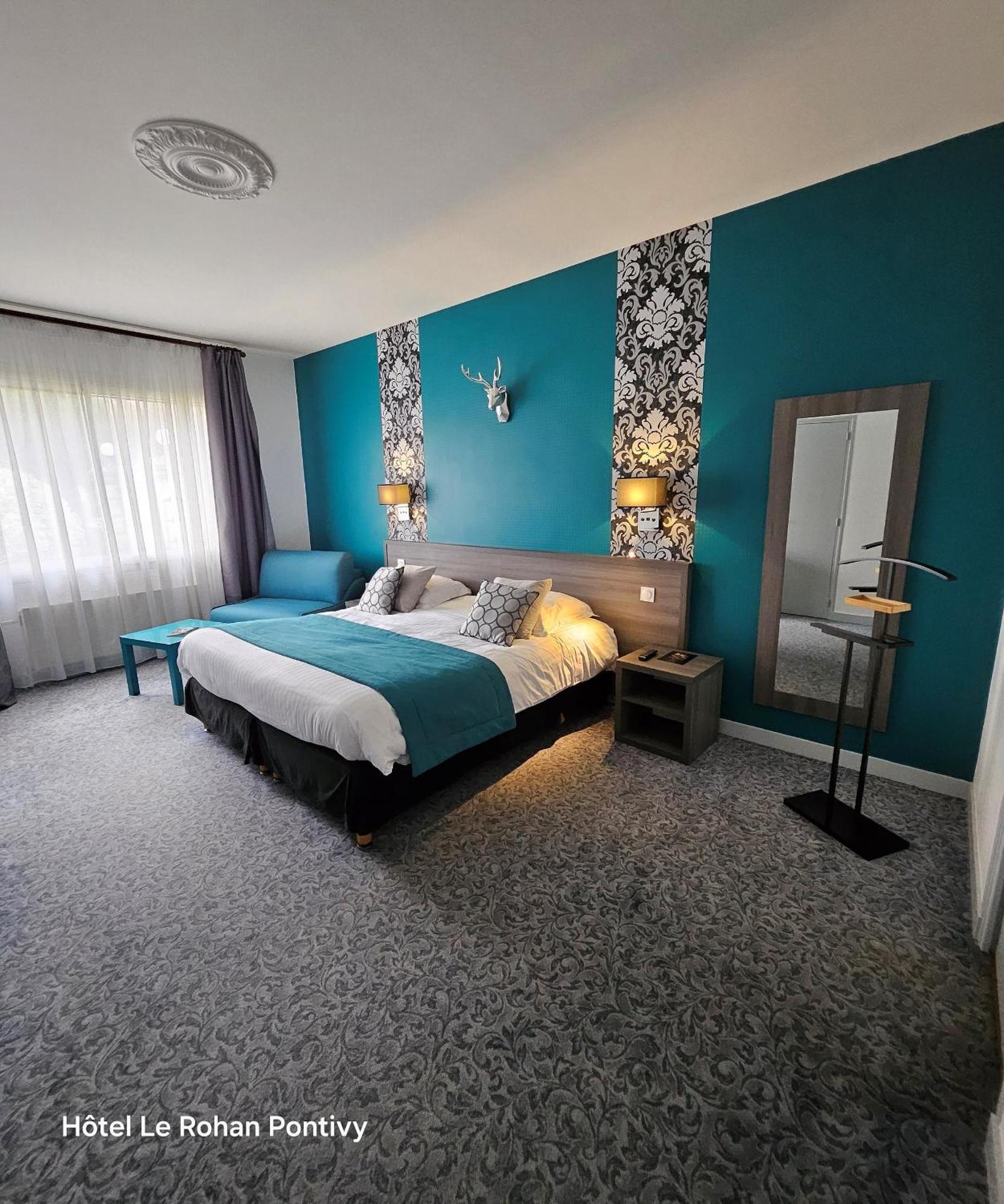 Hotel Le Rohan Charme Et Caractere Pontivy Esterno foto