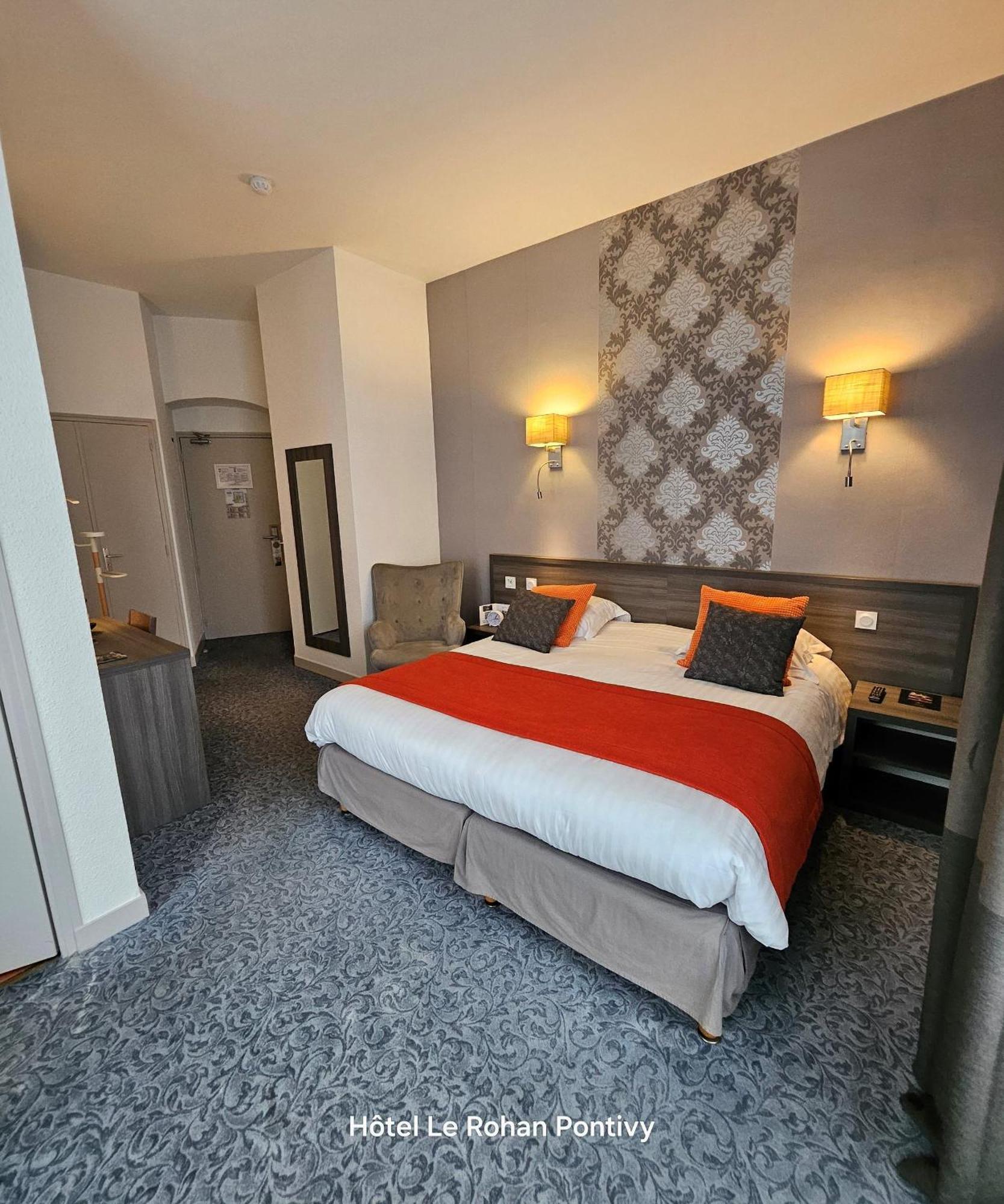 Hotel Le Rohan Charme Et Caractere Pontivy Esterno foto
